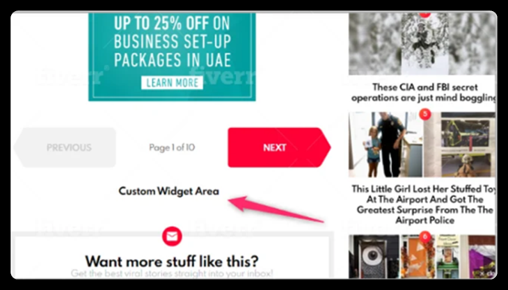 I shall add new Widget Area anywhere in Wordpress The...