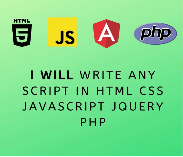 I will fix any error in html, css, javascript, jqu...