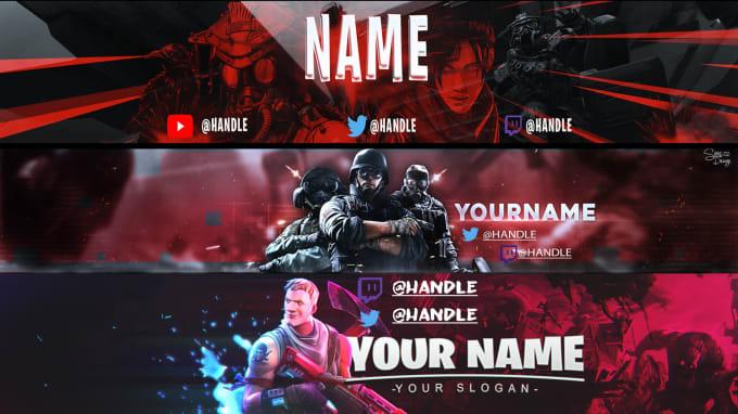 I will professional design channel art