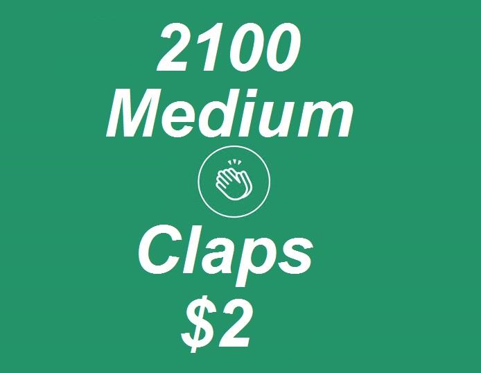 Promote 2100+ Medium Claps on your Medium Article med...
