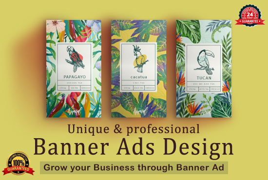 I will design affiliate web banner ads for google adw...