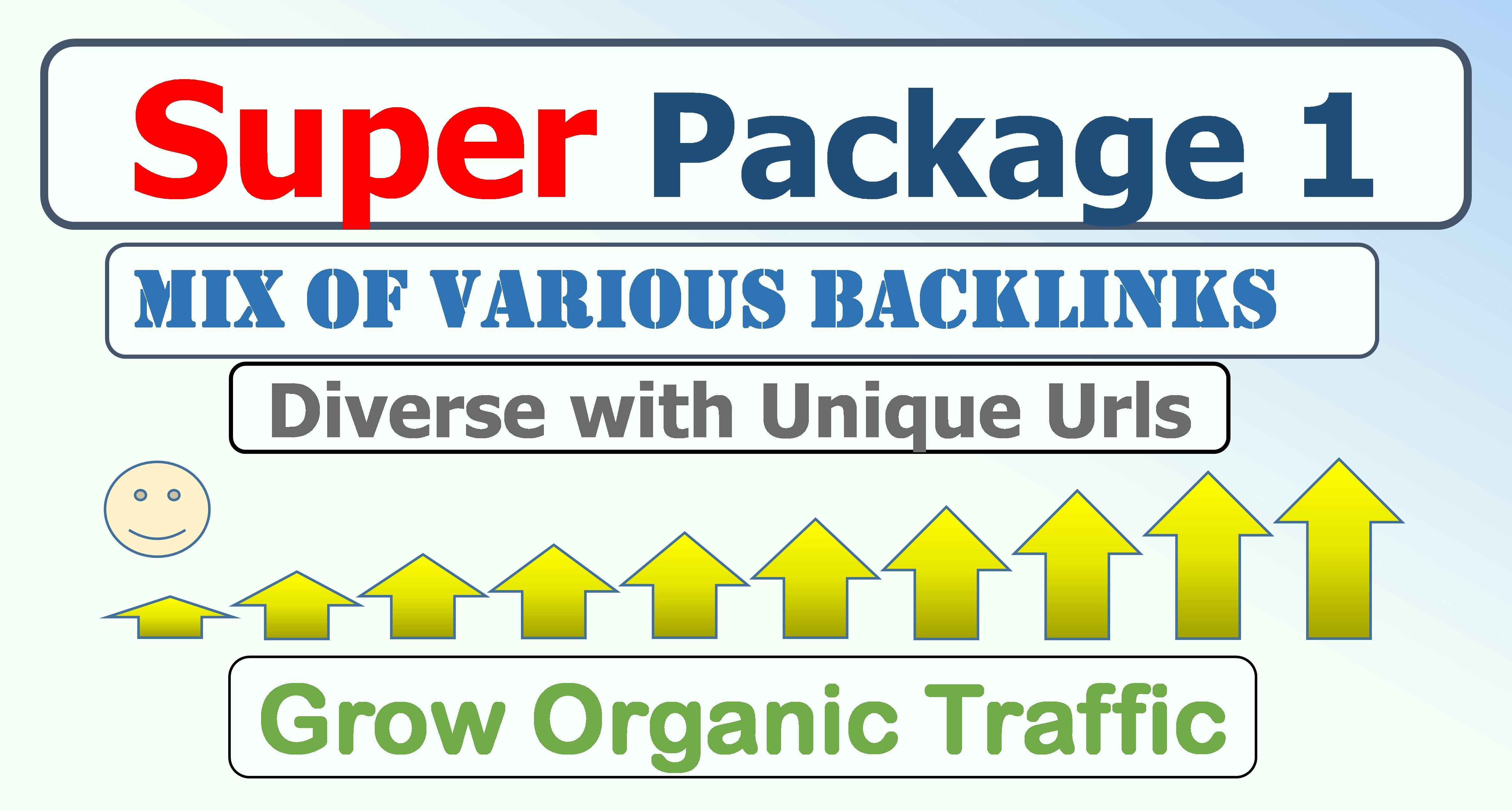 Super package 1 multi tier backlinks