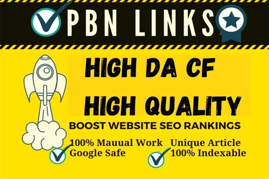 PBN Backlinks 20 High DA PA CF TF High Quality backli...