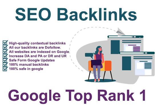 I will build profile high quality manual SEO backlink...