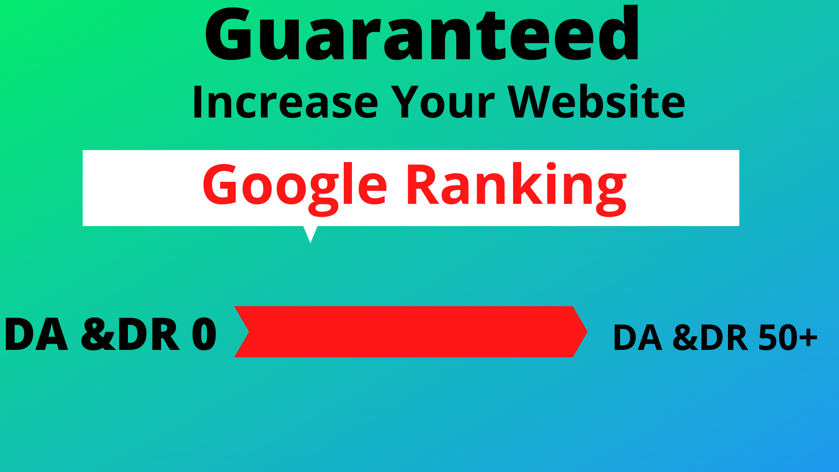 Increase Your Website Domain Ratting DR50+ and Ahfref...