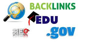 create 20 EDU and 20 GOV high authority SEO link buil...