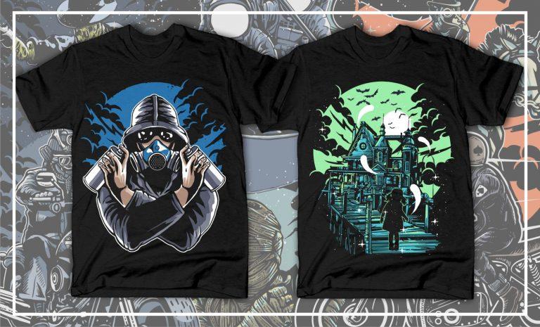 Creat amazing t-shirt design for you with in 24 hours