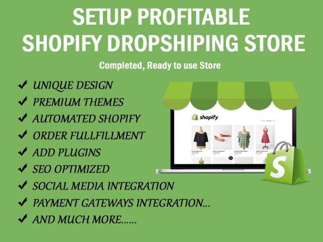 I will build you a High Converting Shopify Store or e...