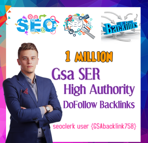Top Most powerful 1 million Gsa Ser backlinks, high ...