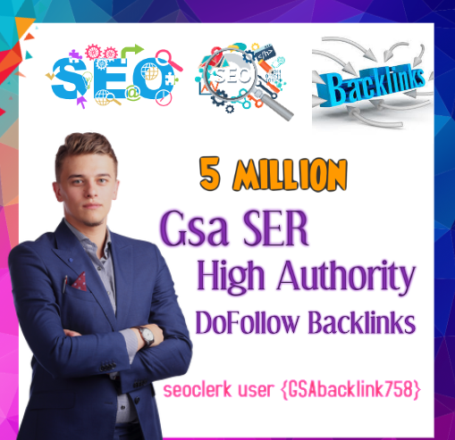 Top Most powerful 5 million Gsa Ser backlinks, high ...
