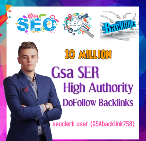 Top Most powerful 10 million Gsa Ser backlinks, high...