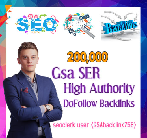 Top Most powerful 200,000 Gsa Ser backlinks, high qu...