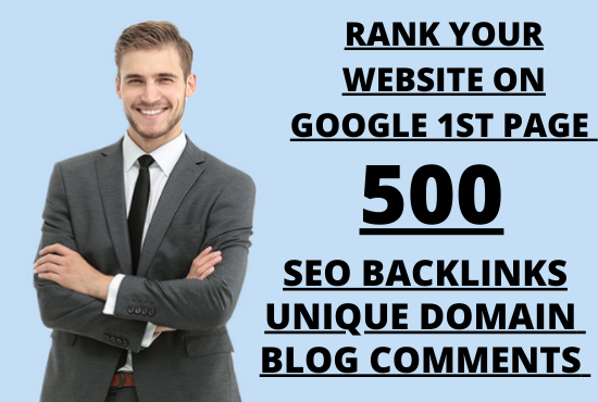 Rank your website on google first page with our 500 m...