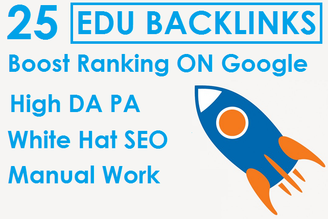 I will 25 EDU In High Authority Safe Link Building SE...