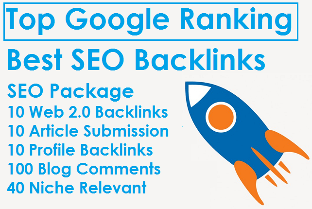 I will Do Best SEO Backlinks Service For Top Google R...