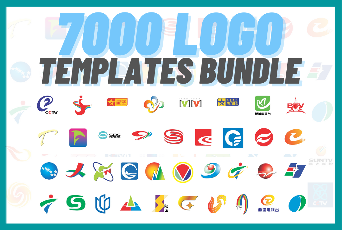 7000+ Logo Design Templates Bundle