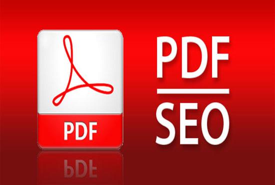 I will do manually PDF submission to 10 pdf sharing s...