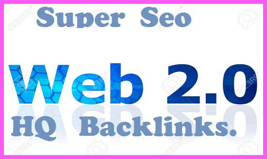 I will provide 30 premium web 2 0 backlinks to boost ...