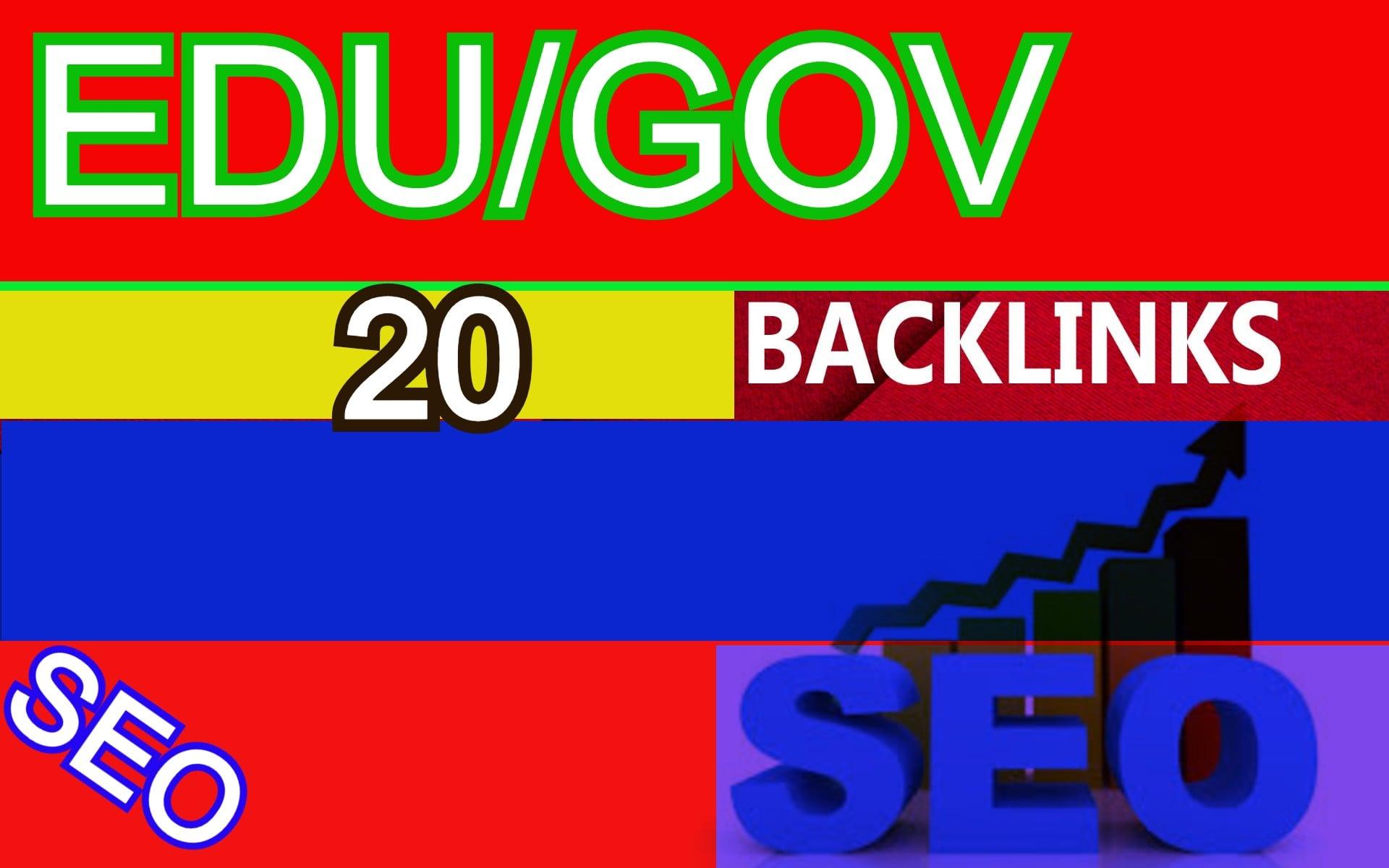 20 EDU/GOV backlinks using some Biggest PR9-2 Authori...
