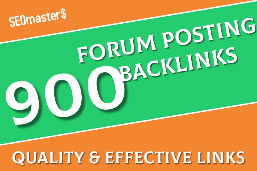 900 Forum Backlinks Highly Quality and effective for ...