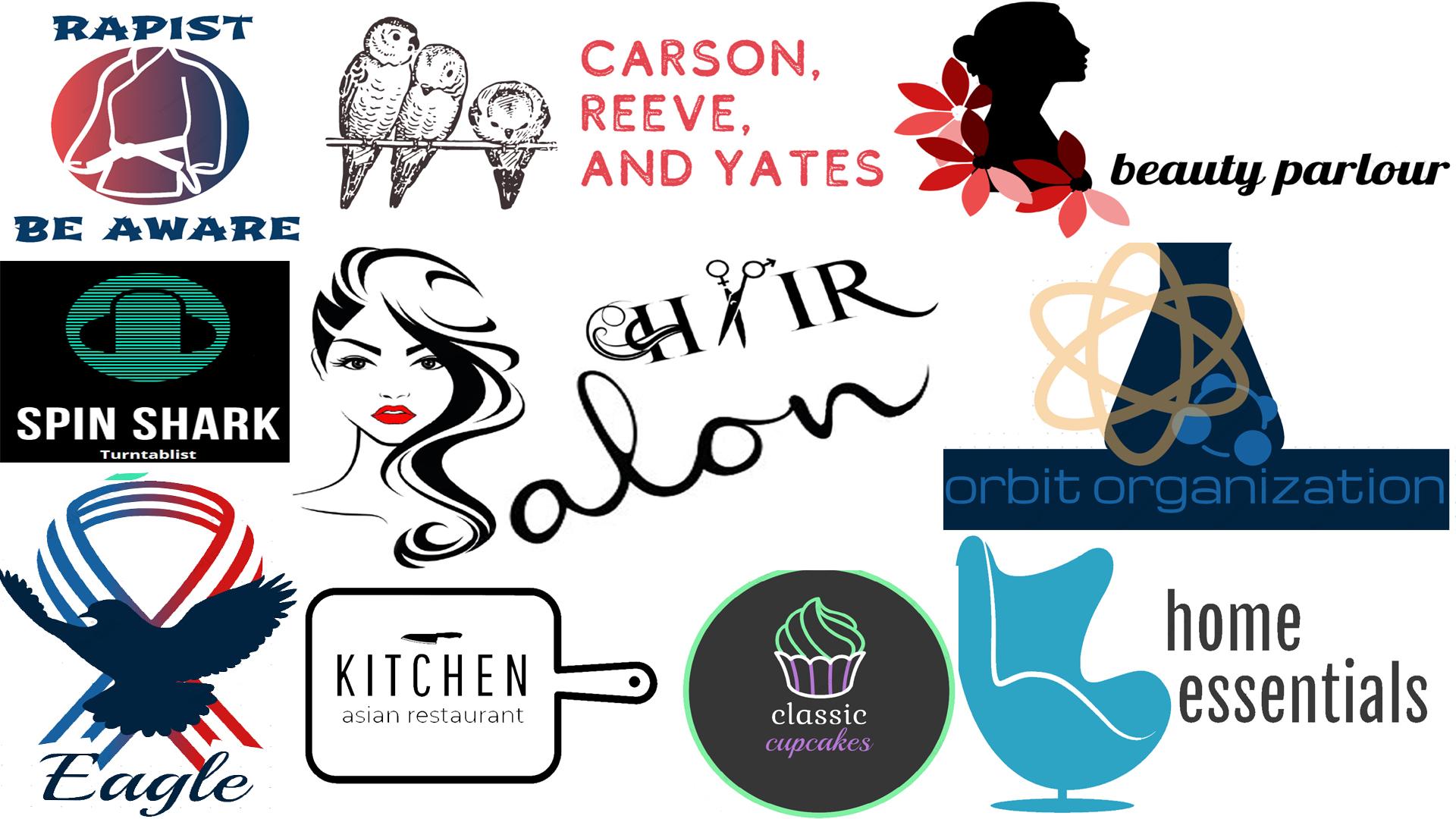 Graphics and logo designs and many more type of logos...