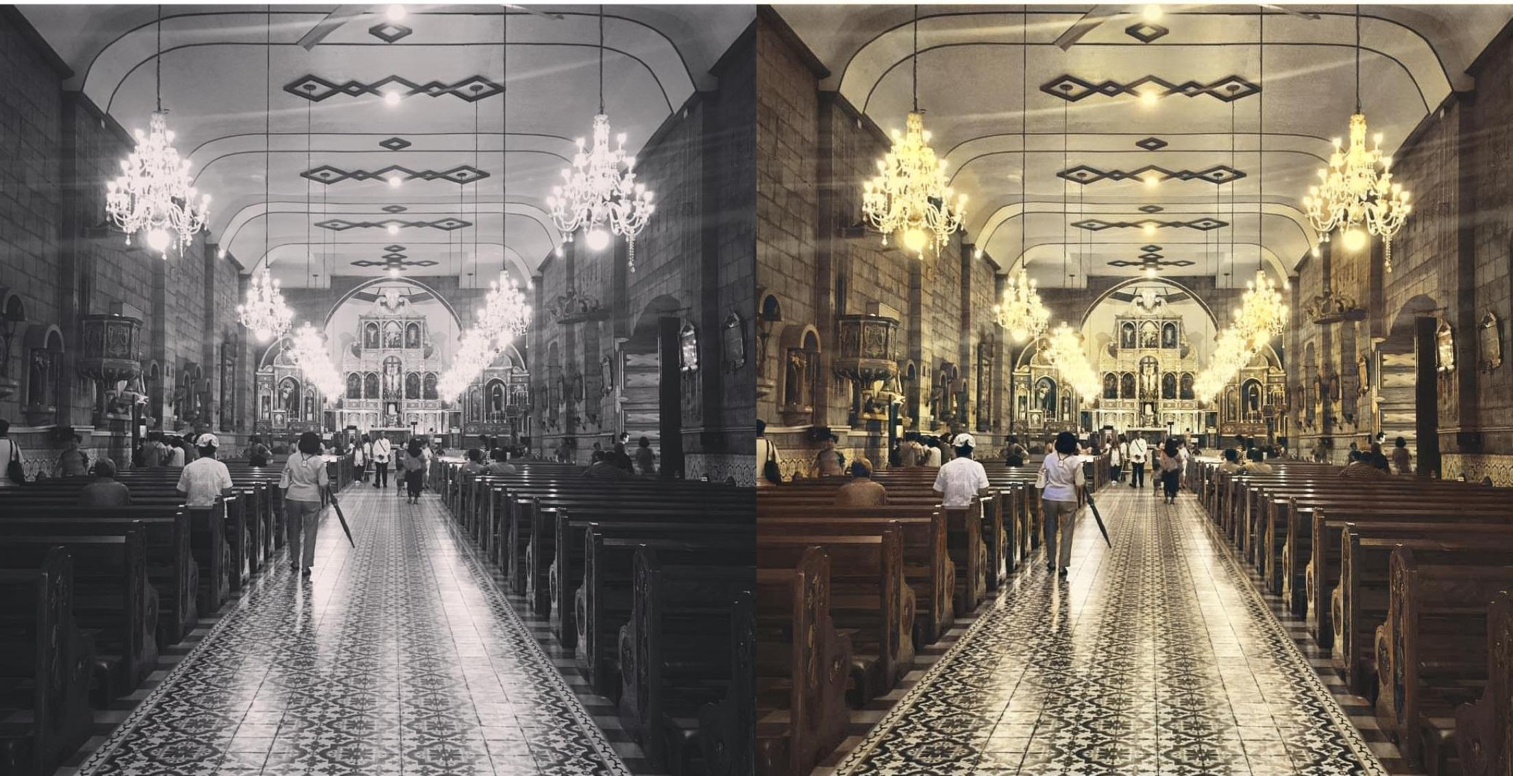 Bring back to life black and white photos and remove ...