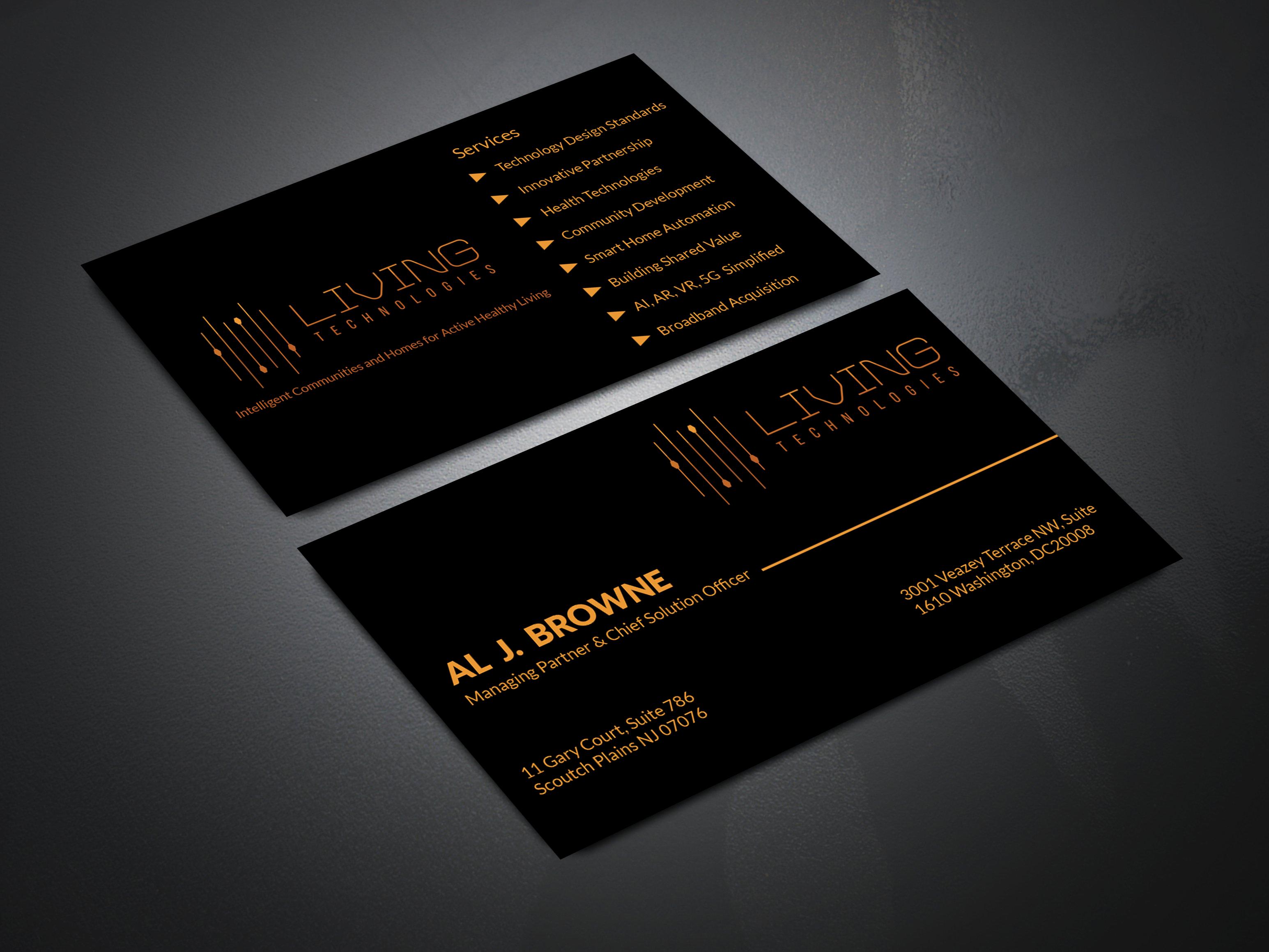 I will do luxury and minimal business card design