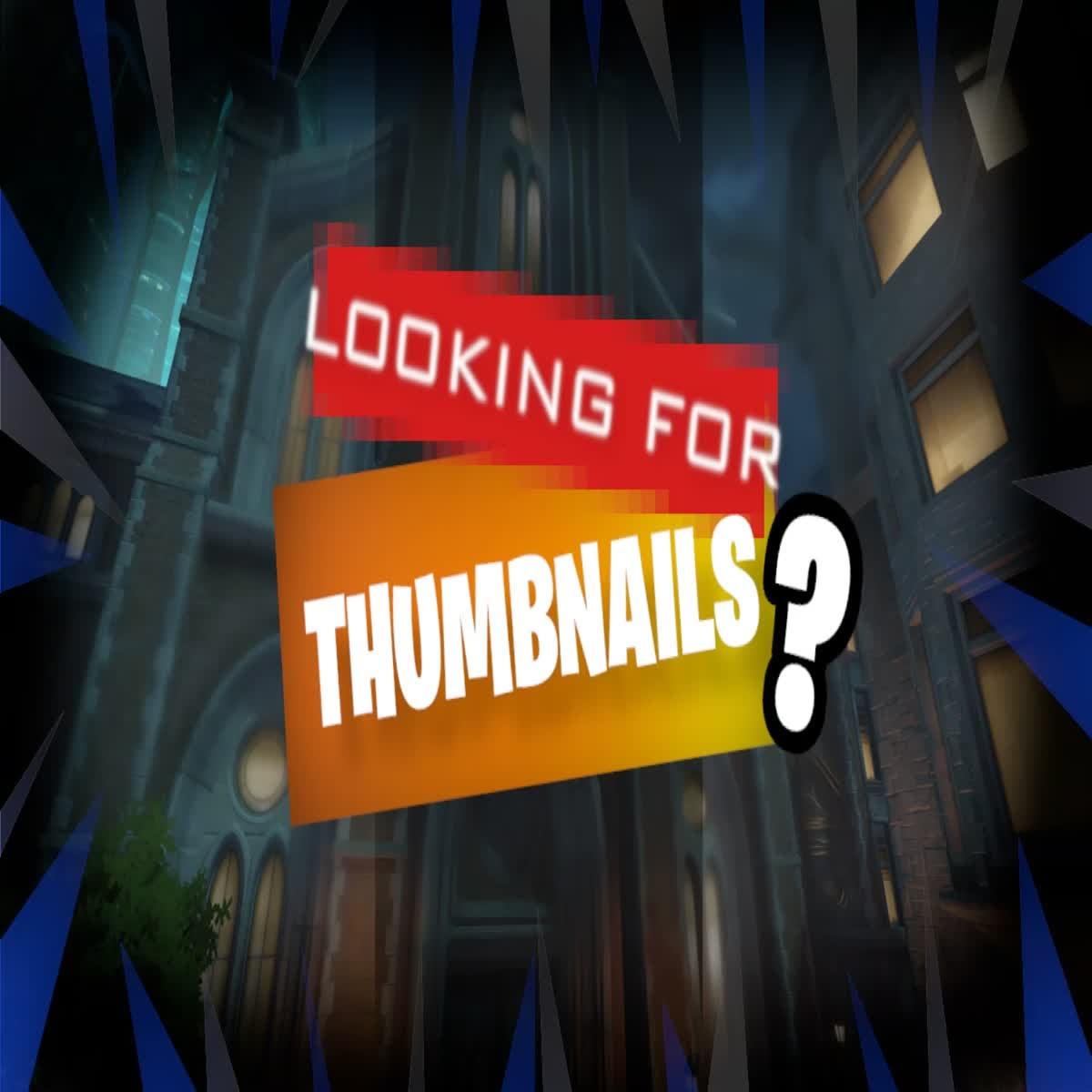 I will create youtube Gaming Thumbnails in 1 day