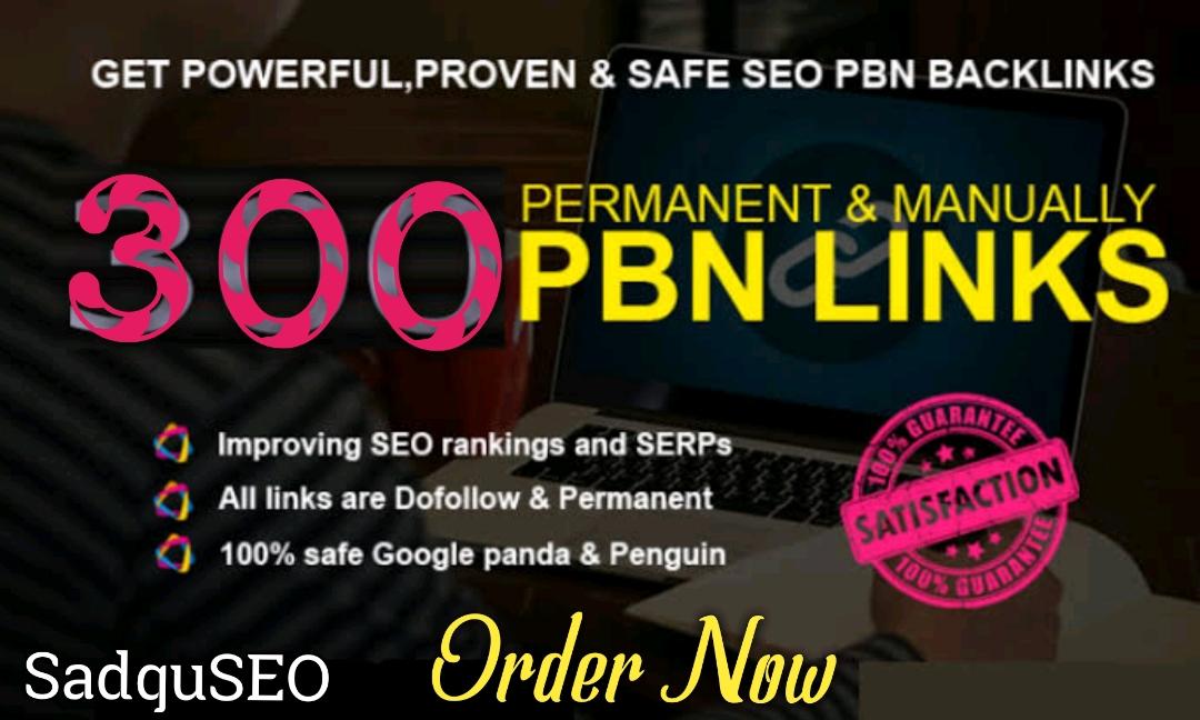 I will create 300 high authority DR 50+ SEO dofollow ...
