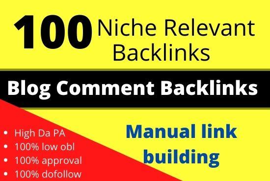 Create 100 high domain authority dofollow seo manual ...