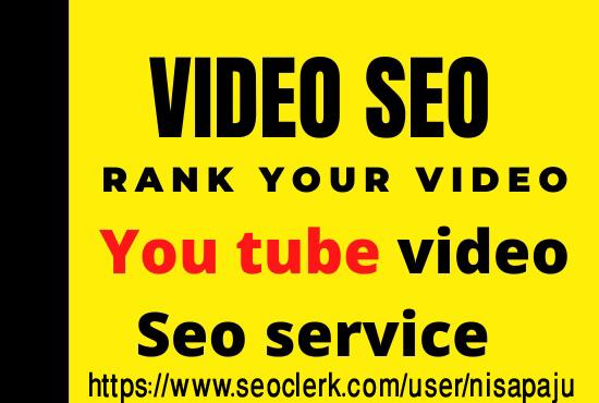 Create 30+ plus high quality backlinks to your youtub...