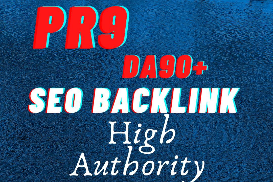 I will submit 100 pr9 DA 90 High Authority SEO backli...