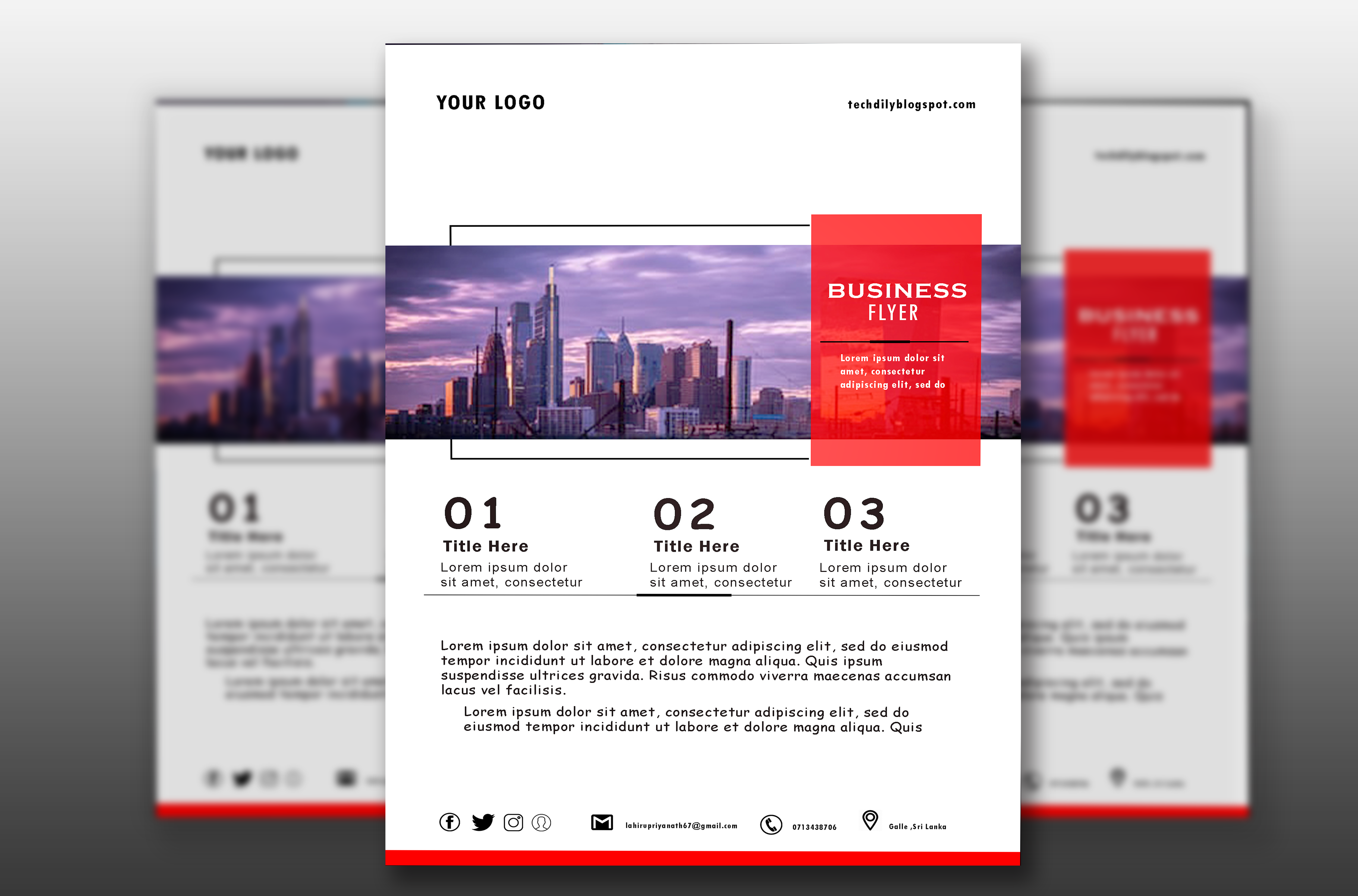 I wil Design all Professional Flyer Design in your Bu...