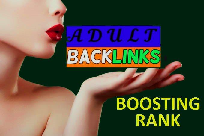 I will Create 1000 SEO Backlink for your Adult websit...