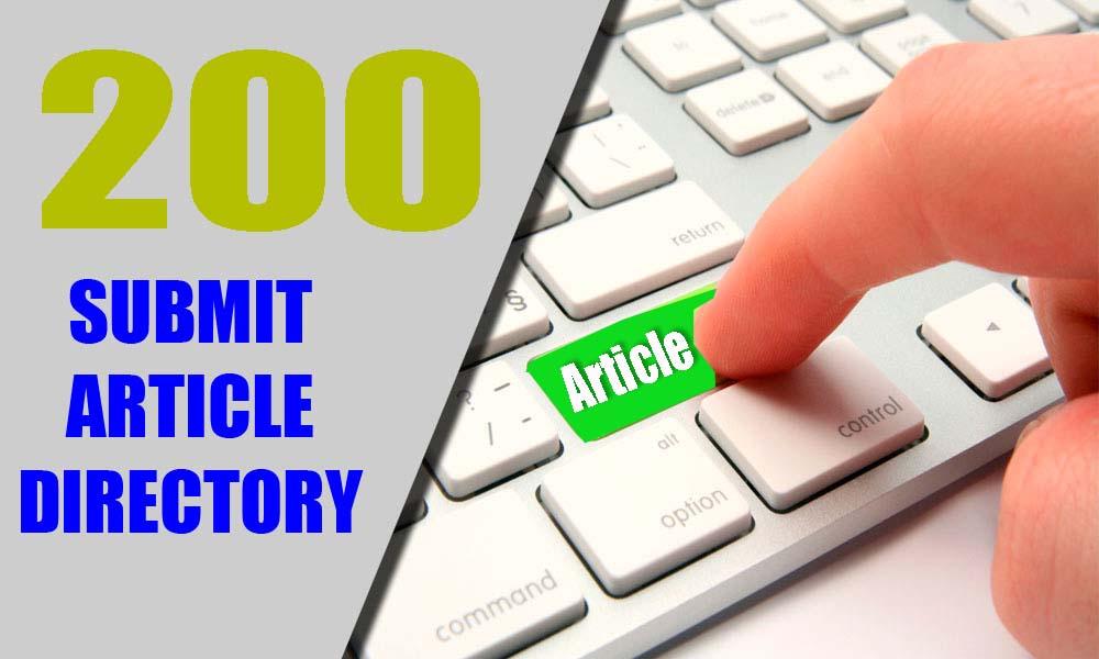 Build 200 Article Directories Backlinks Excel File An...