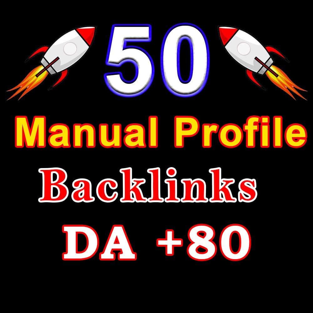 permanent 50 dofollow Profile Backlinks from high DA ...