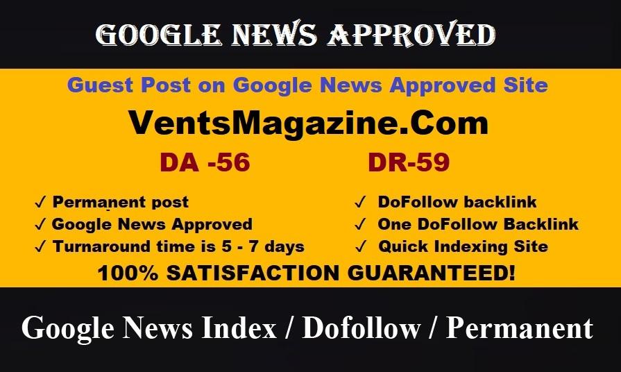 i will publish guest p0st on google news approved sit...