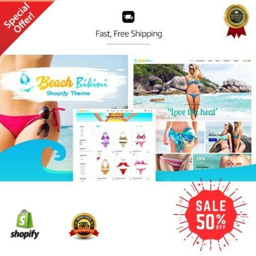 Shopify Dropshipping Bikini Fashion Store/Website wit...