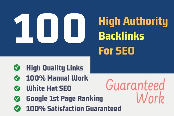 I will create manual high quality SEO backlinks to im...