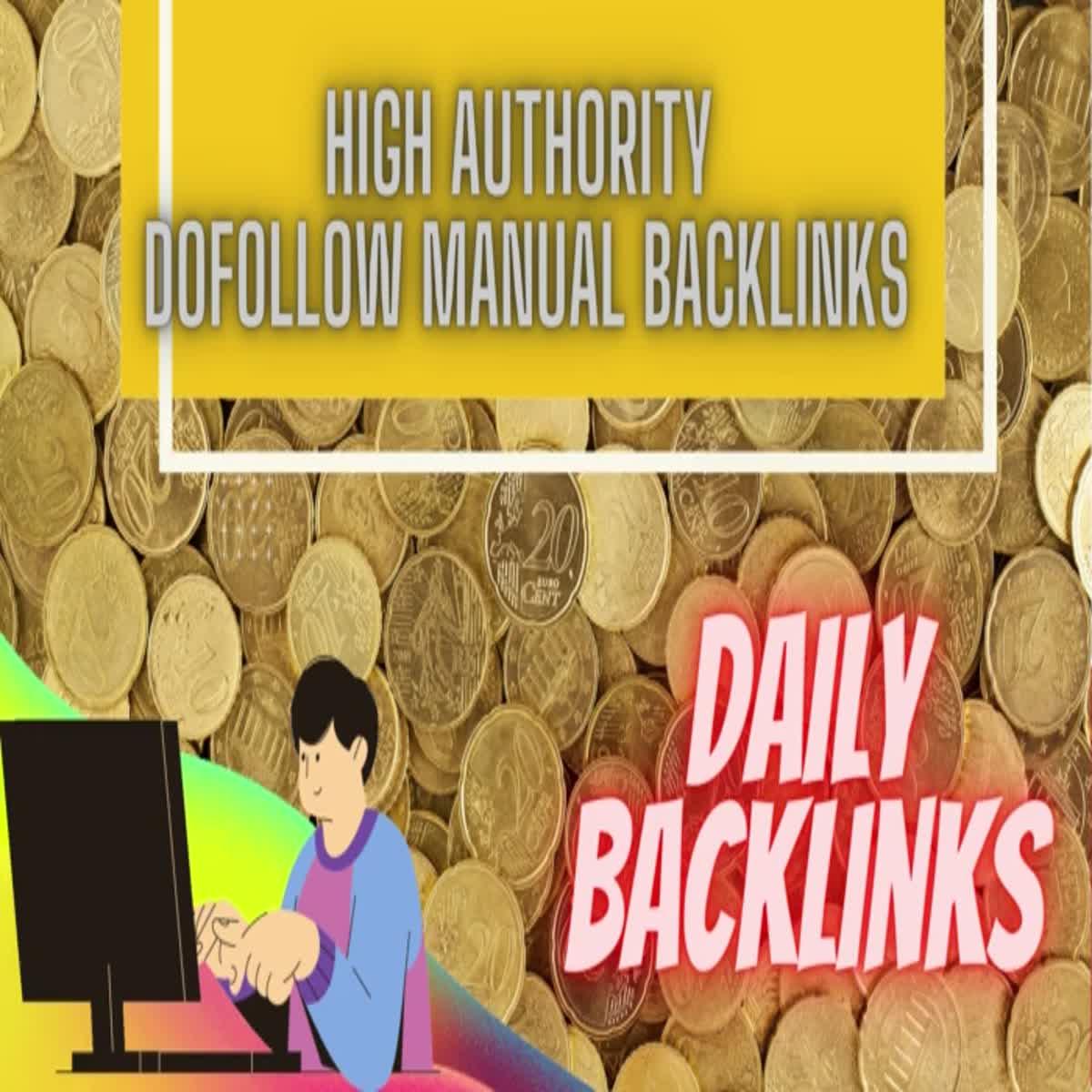 High Authority Dofollow Contextual Backlinks