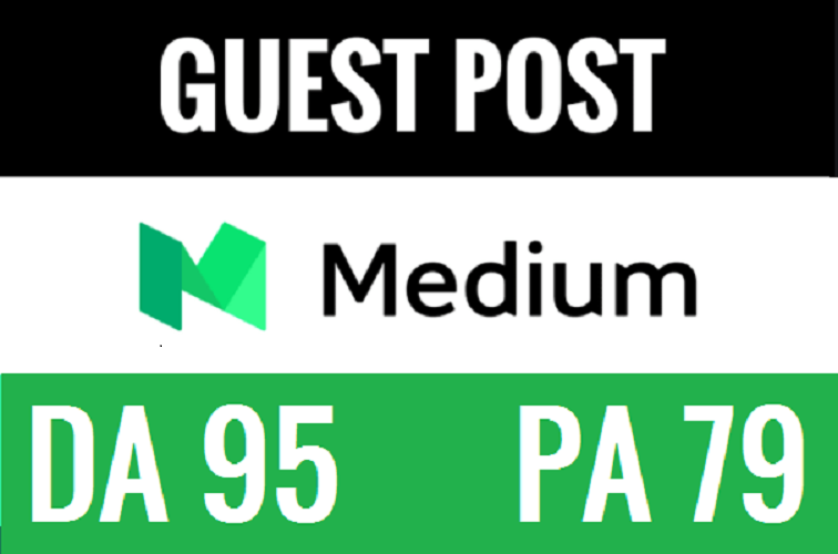 i Publish A Guest Post On Medium. Com DA 96