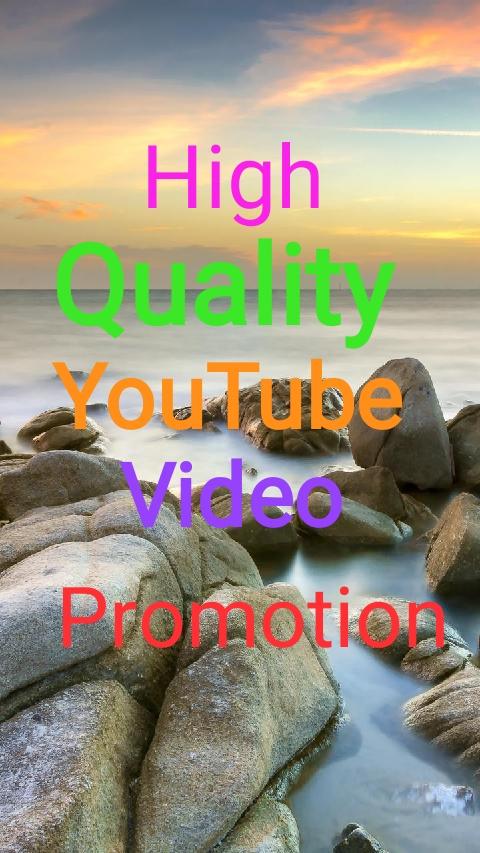 My services is High quality video promotion. I Comple...