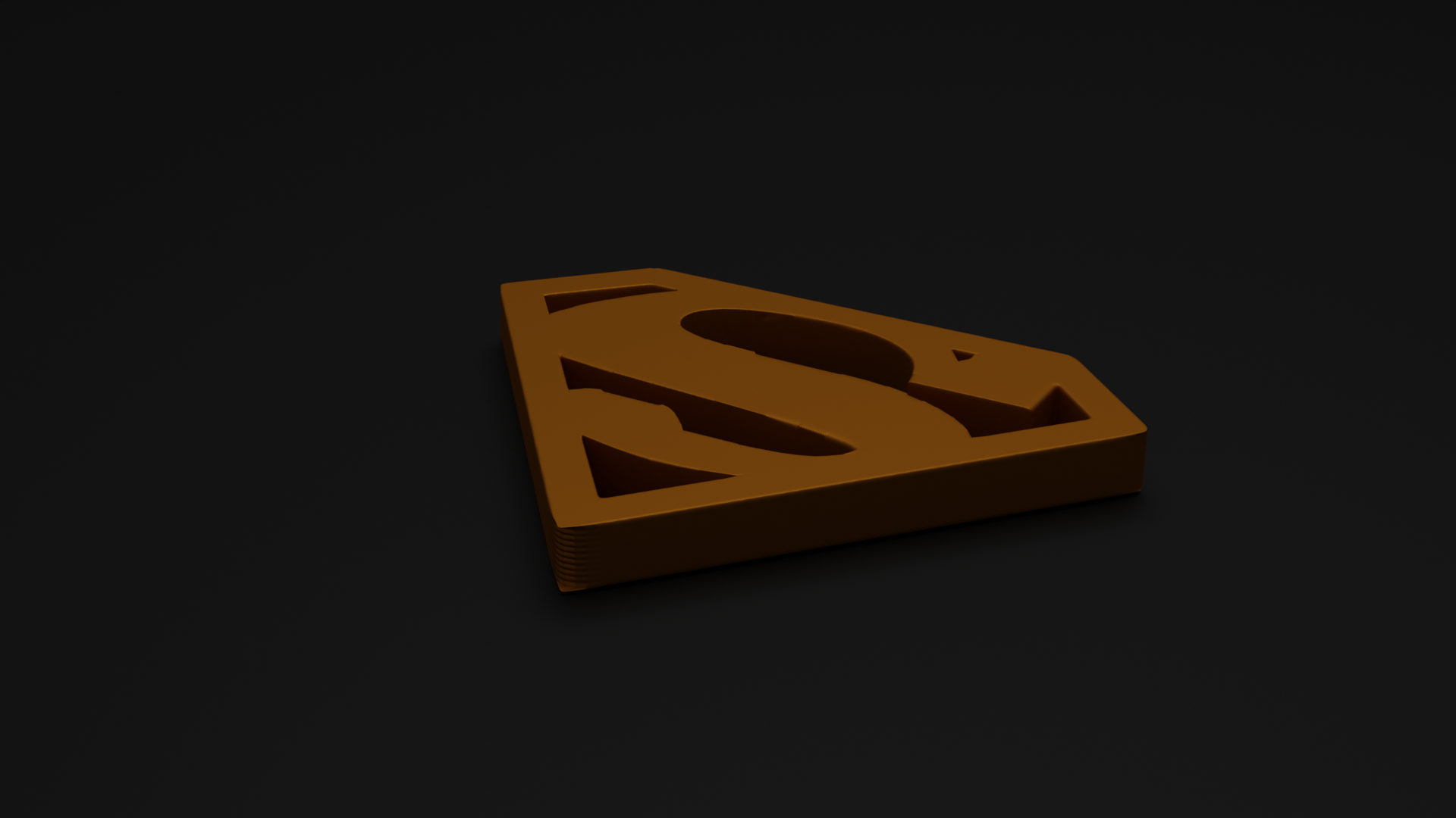 I can create the 2d logo in 3d