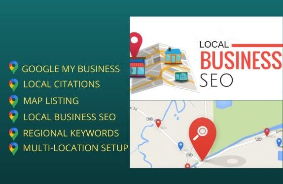 i will setup google my business and local citation SE...