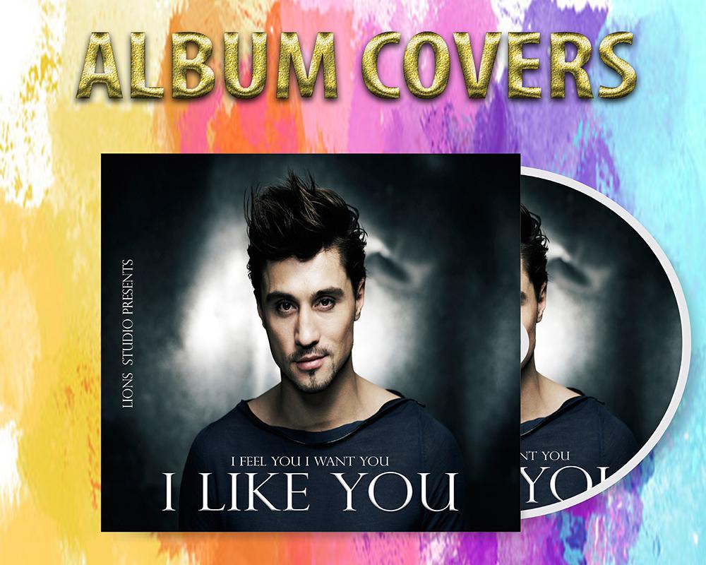 I will design your music album cover art