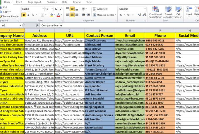 I will do B2B lead generation, web research and data...