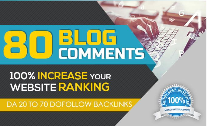 I will provide 80 dofollow Blog Comments Backlinks on...