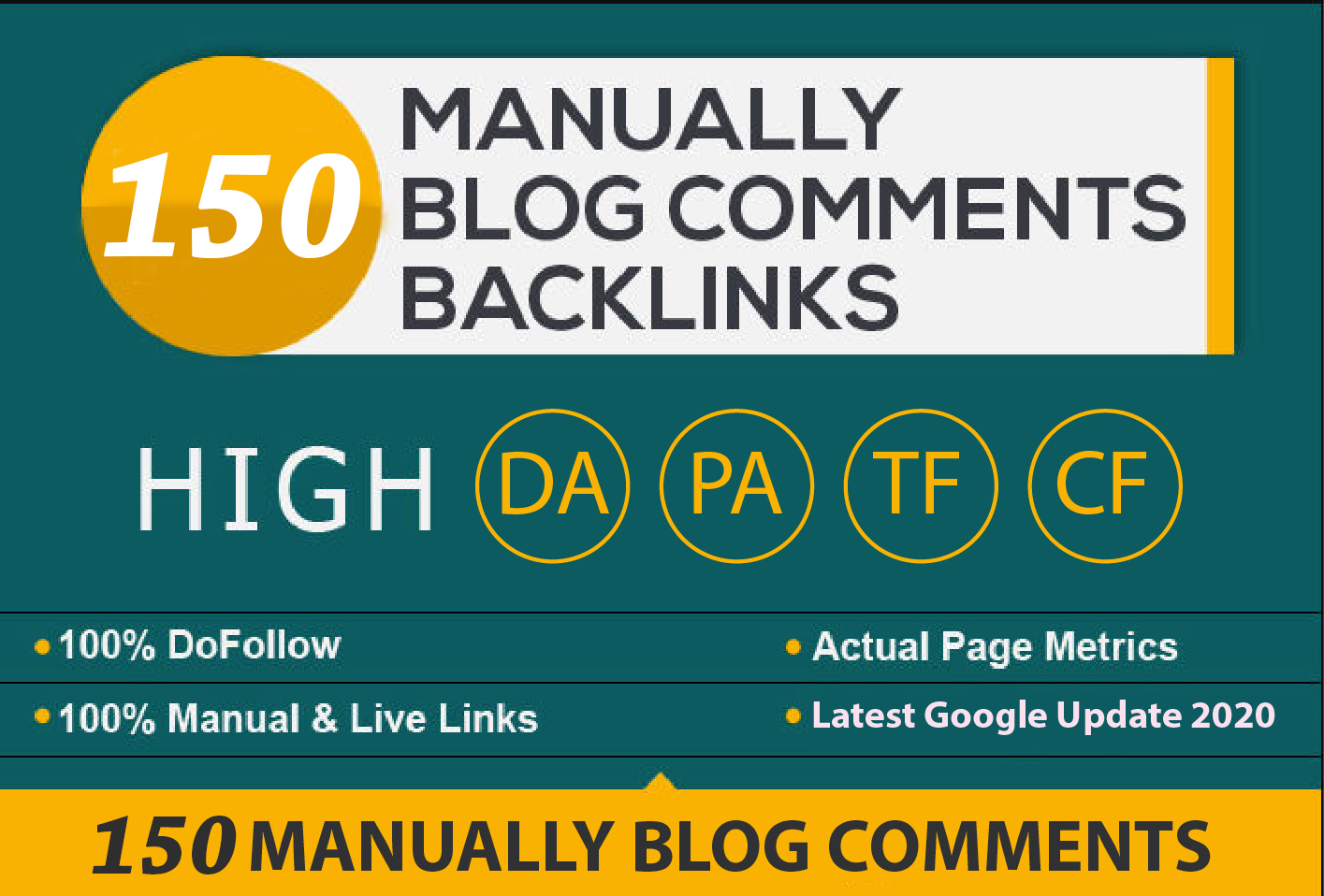 I will provide 150 Blog Comments High DA PA, DoFollo...