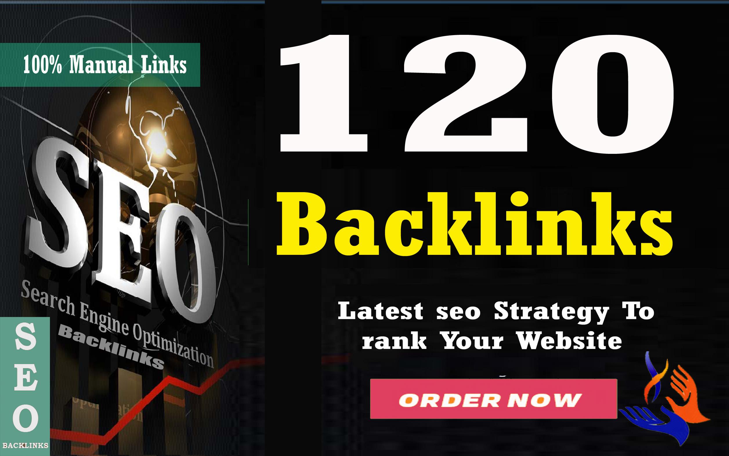 Build 120 HomePage Backlinks All Dofollow High Qualit...