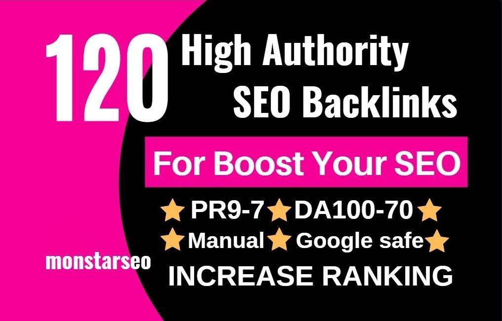 120 SEO backlinks white hat manual link building serv...